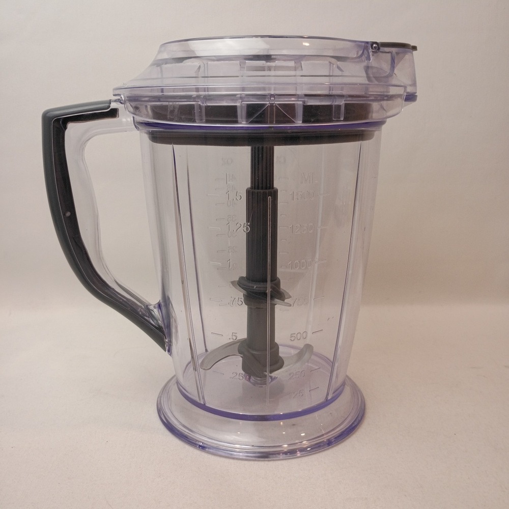 Ninja QB900 Master Prep Blender Replacement Part  48 oz Pitcher - With Lid